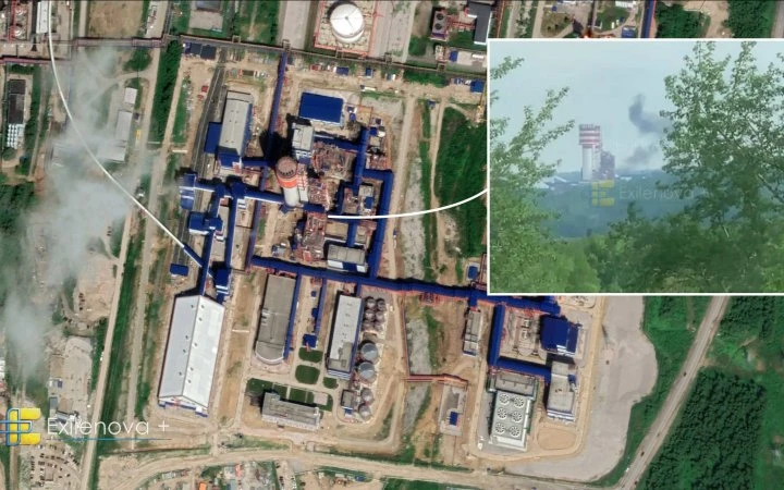 ВідеоУ Пермському краї РФ дрони атакували хімічне підприємство