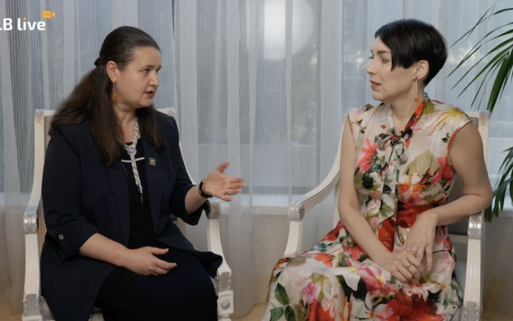 Маркарова відповіла, що Україні допомогло покращити відносини з адміністрацією Трампа