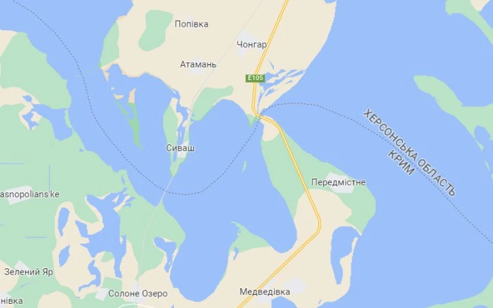 Чонгарський міст знищено – ЦПД