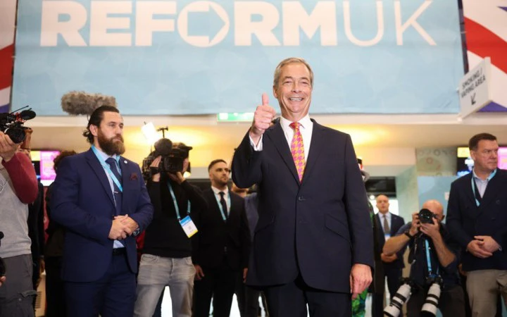 Правопопулістська артія “Reform UK” здобула вагому перемогу на місцевих виборах у Великій Британії