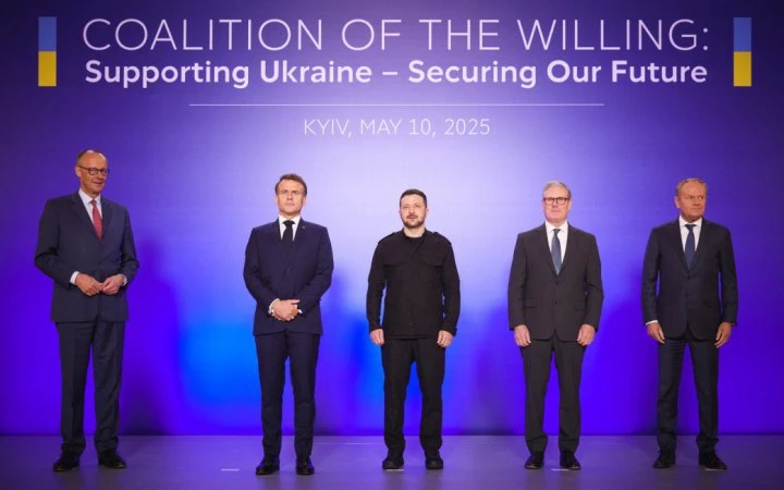 Спільна заява лідерів Європи та України: з 12 травня має бути повне й безумовне припинення вогню щонайменше на 30 діб