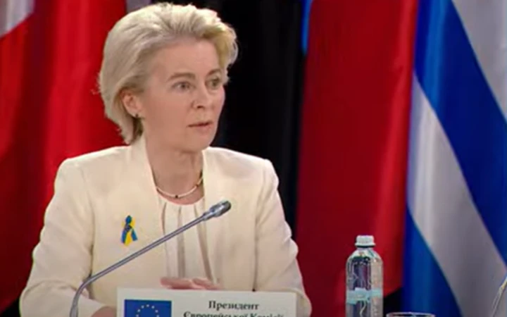 Глава Єврокомісії під час розмови із президентом Ізраїлю закликала до деескалації на Близькому Сході