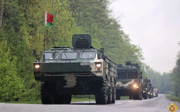 У Білорусі розпочалися військові навчання. Беруть участь РФ, Казахстан, Киргизстан і Таджикистан