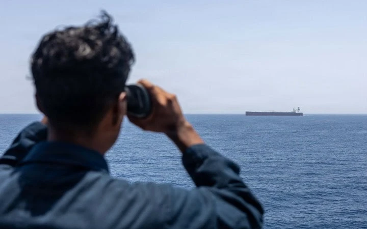 ВМС США заявили про перехоплення 125 пов’язаних з Іраном торговельних суден під час морської блокади