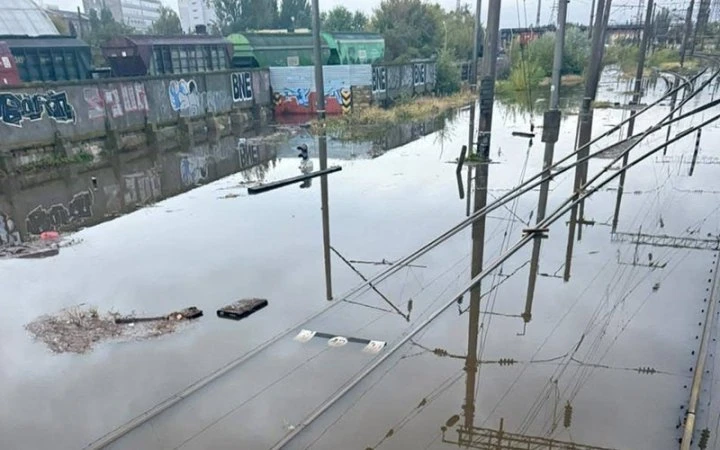 Через опади у двох районах Одеси піднявся рівень води
