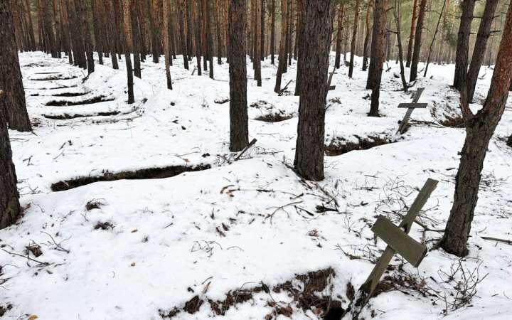 Прокуратура Харківщина оприлюднила подробиці розслідування масового поховання в Ізюмі