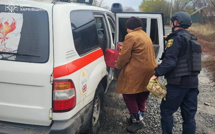 Рятувальники евакуювали з прикордоння Харківщини трьох цивільних
