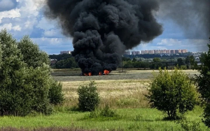 У Підмосков'ї розбився військовий літак