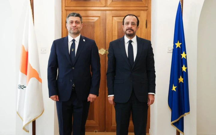 Посол України Сергій Ніжинський вручив вірчу грамоту президенту Республіки Кіпр Нікосу Христодулідісу