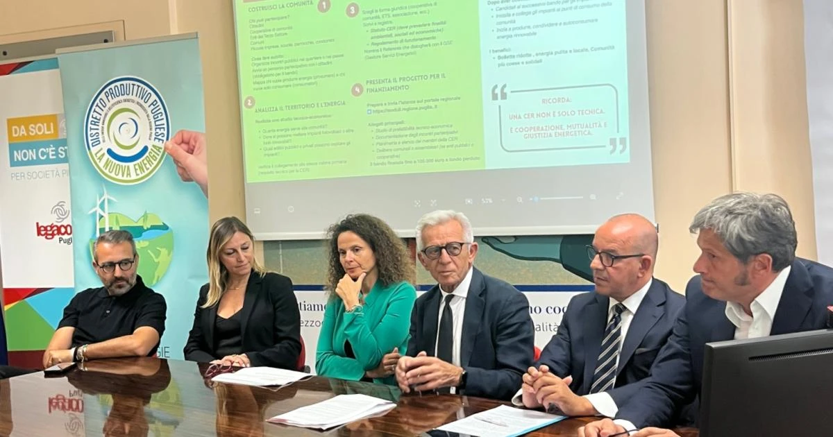 In Puglia un tour per spiegare le Comunità energetiche rinnovabili