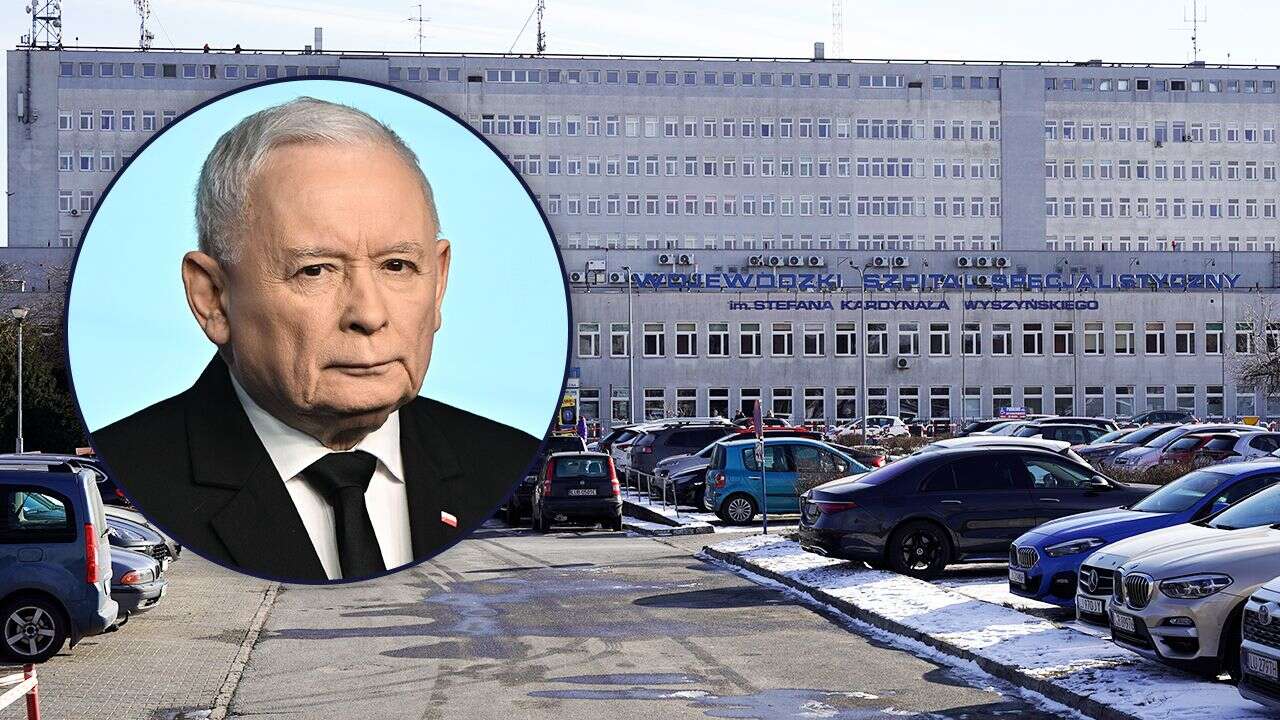 Szpital musi się tłumaczyć z pobytu prezesa PiS. „Zamknięto pół oddziału”