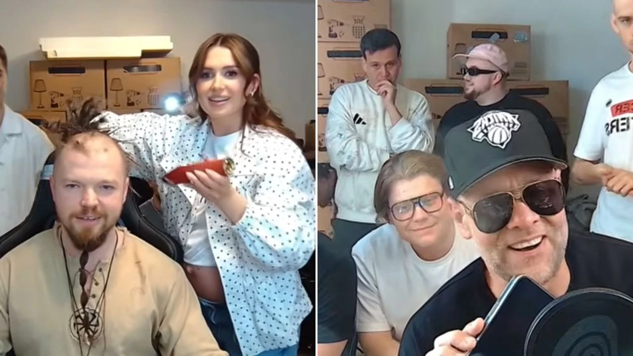 Golenie głowy, pocałunki i wielkie rozejmy. Działo się u „Łatwoganga”