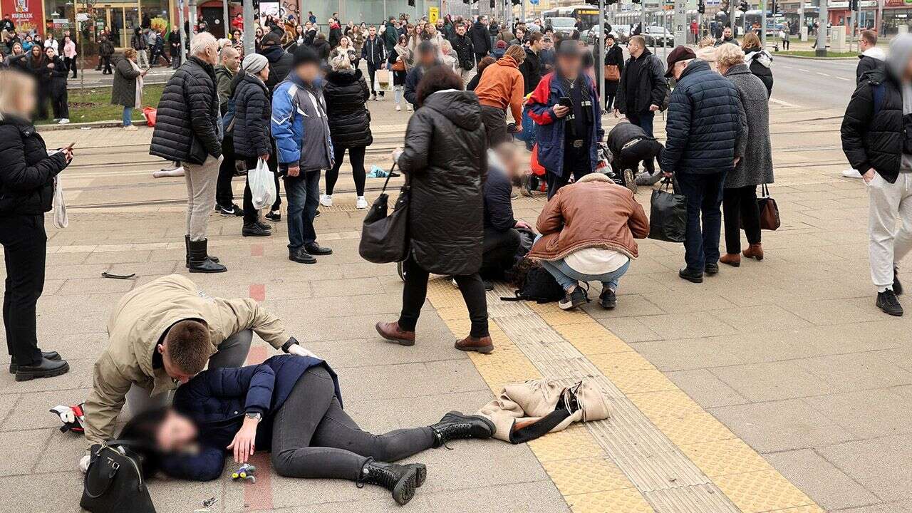 Staranował grupę przechodniów. Biegli: Był niepoczytalny