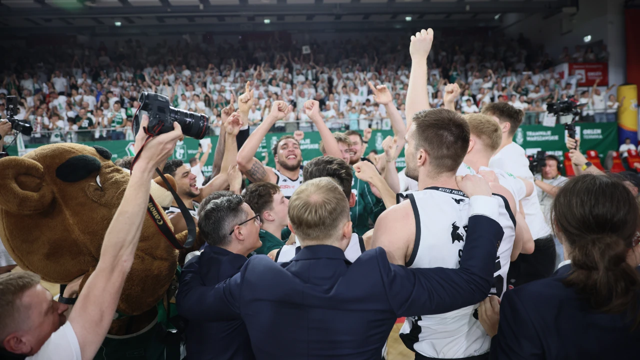 Legia Warszawa koszykarskim mistrzem Polski