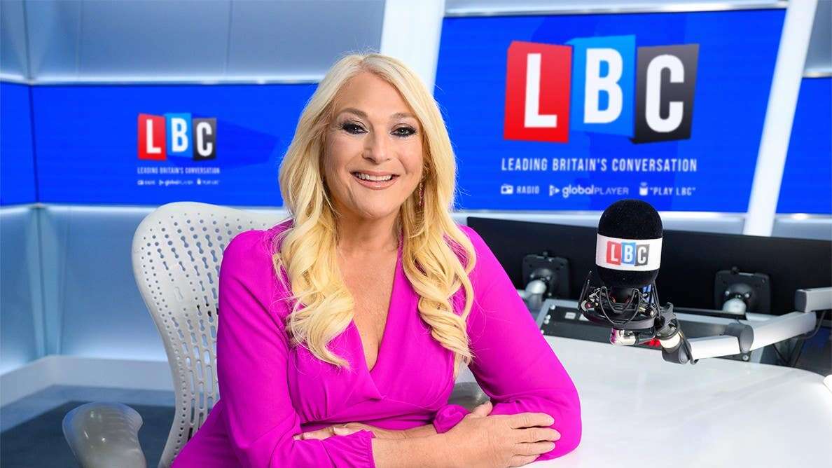 Vanessa Feltz replaces Carol Vorderman’s Sunday slot on LBC