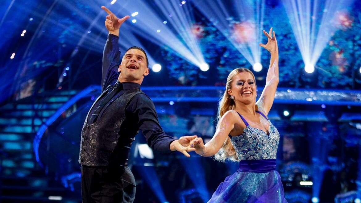 Tasha Ghouri tops Strictly leaderboard after receiving first nines of the series