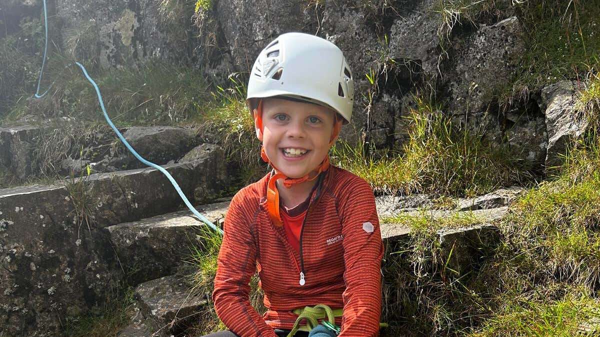 Eight-year-old mountaineer prepares for ’emotional’ climbs in Africa