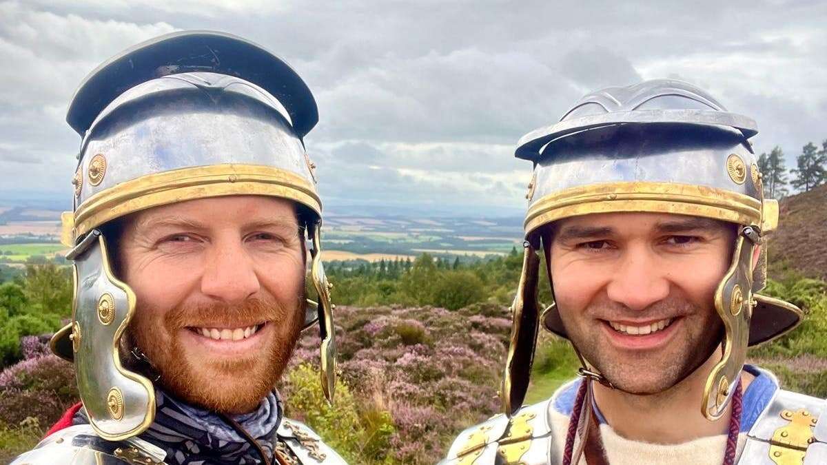 Man to walk Hadrian’s Wall dressed in Roman regalia in memory of late father