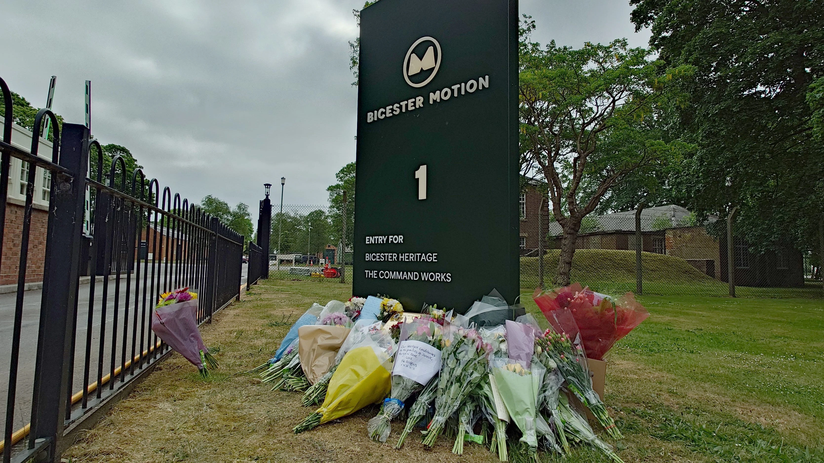 Three died in blaze at former RAF base after part of building ‘collapsed’