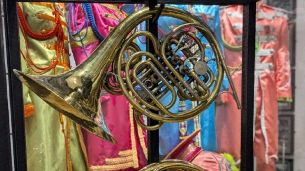 Instruments used on classic Beatles album Sgt Pepper’s go on display