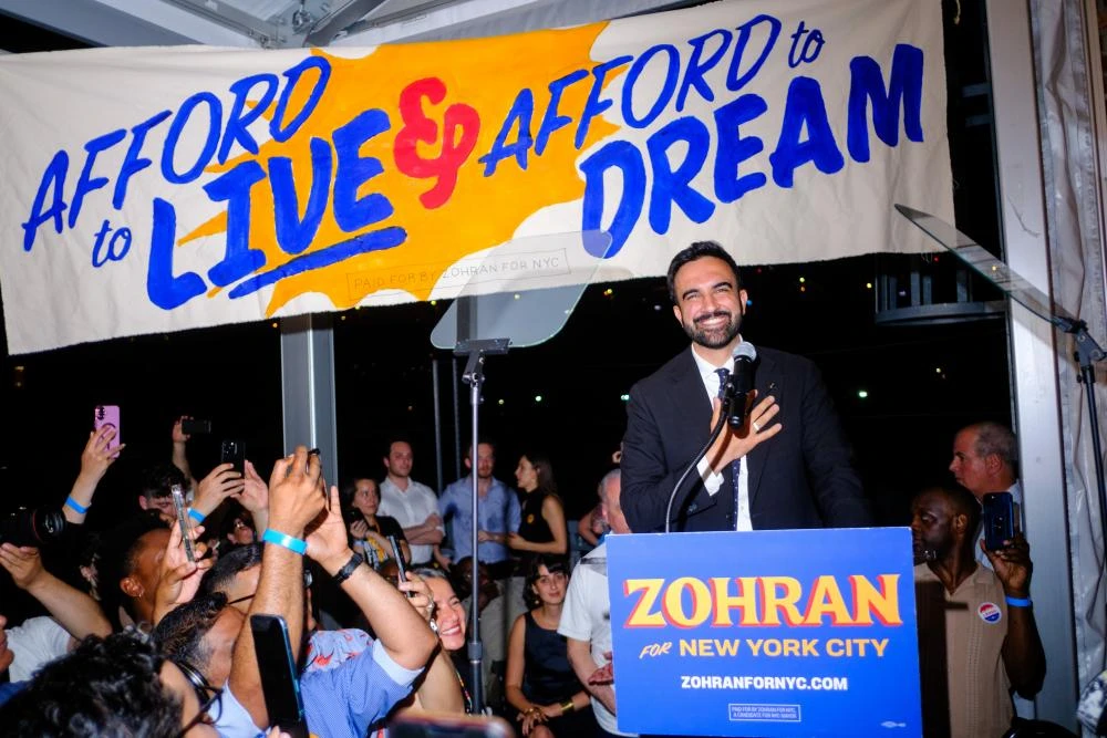 Zohran Mamdani declares historic victory in New York City mayoral primary after Cuomo concede