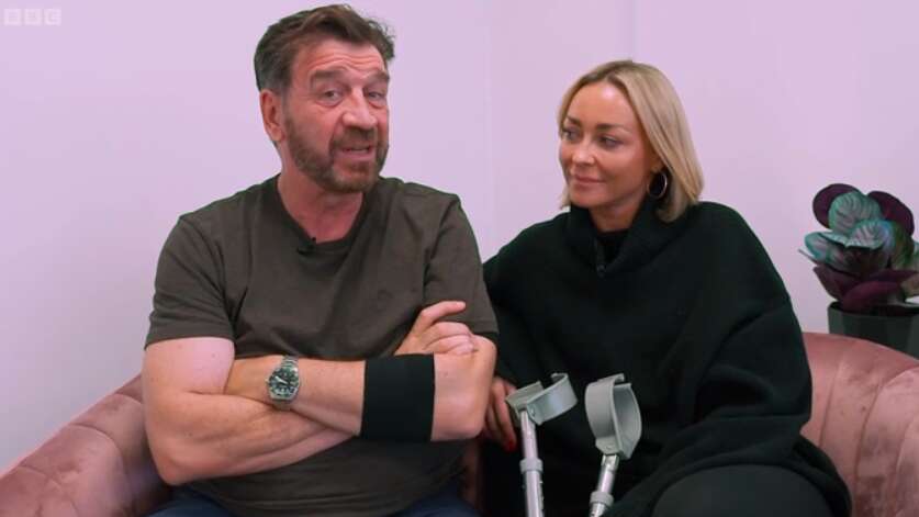 Strictly's Nick Knowles vows to return after injury even if he has to 'glitter up' crutches