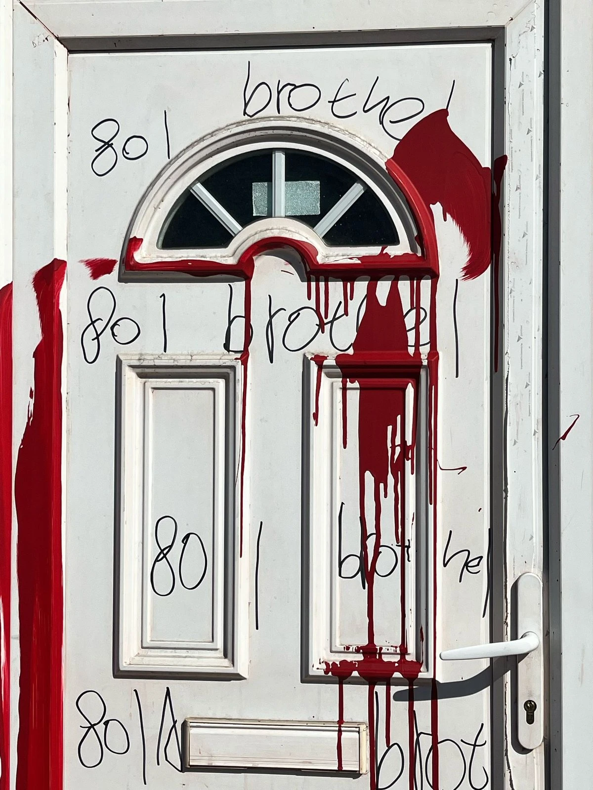 The sinister red paint attacks plaguing London