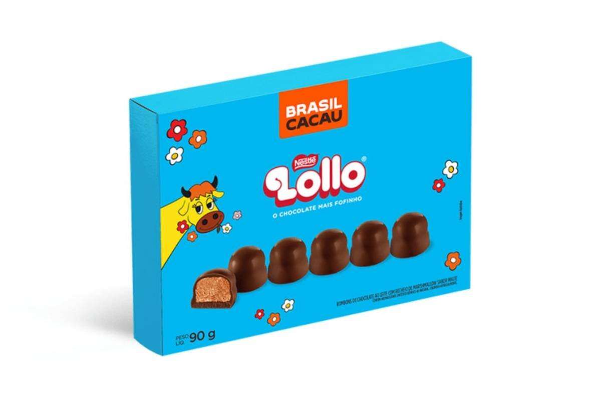 Lollo em caixa de bombons: a nova aposta da Brasil Cacau para a Páscoa de 2025