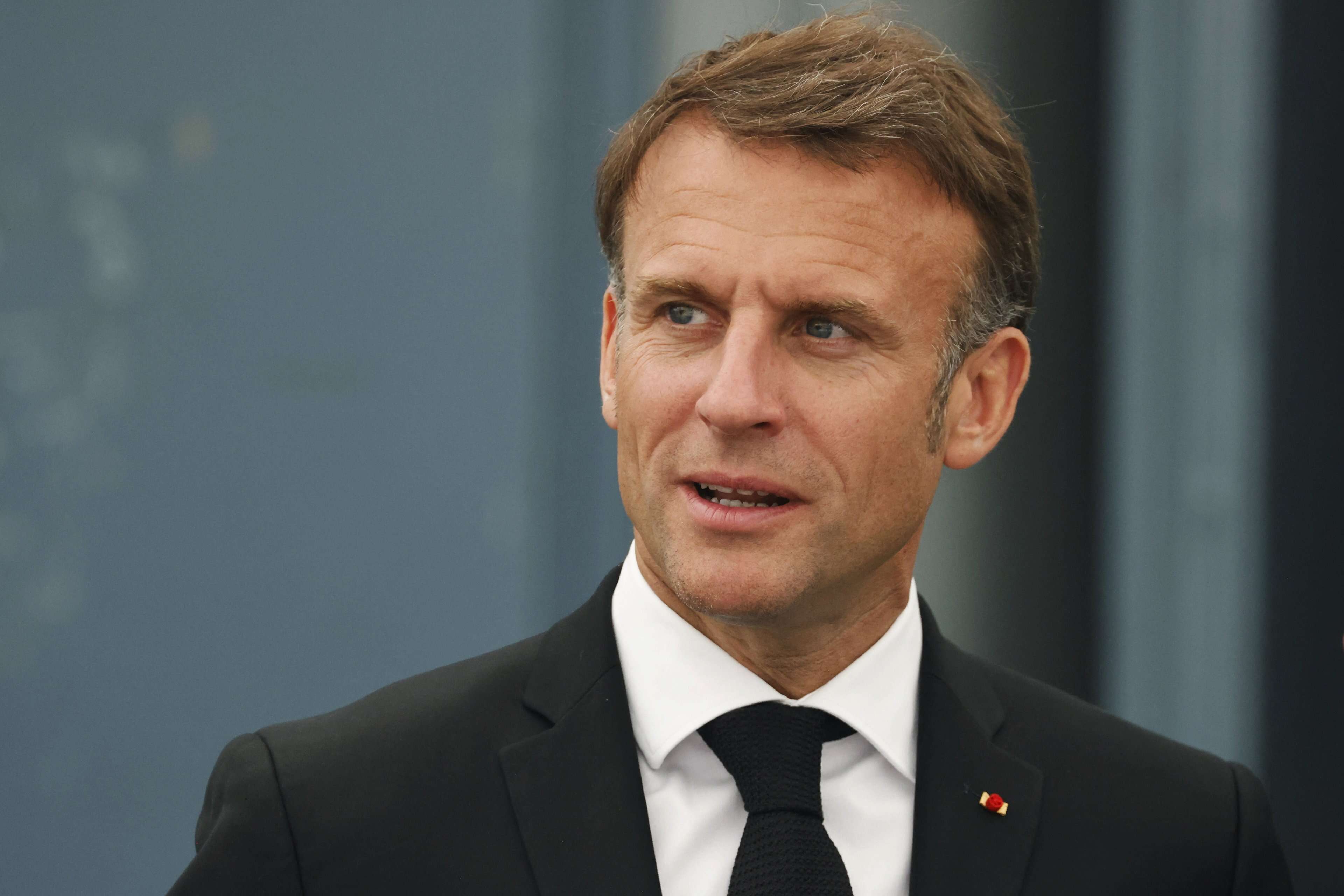 Macron pede pelo fim imediato das hostilidades em Gaza