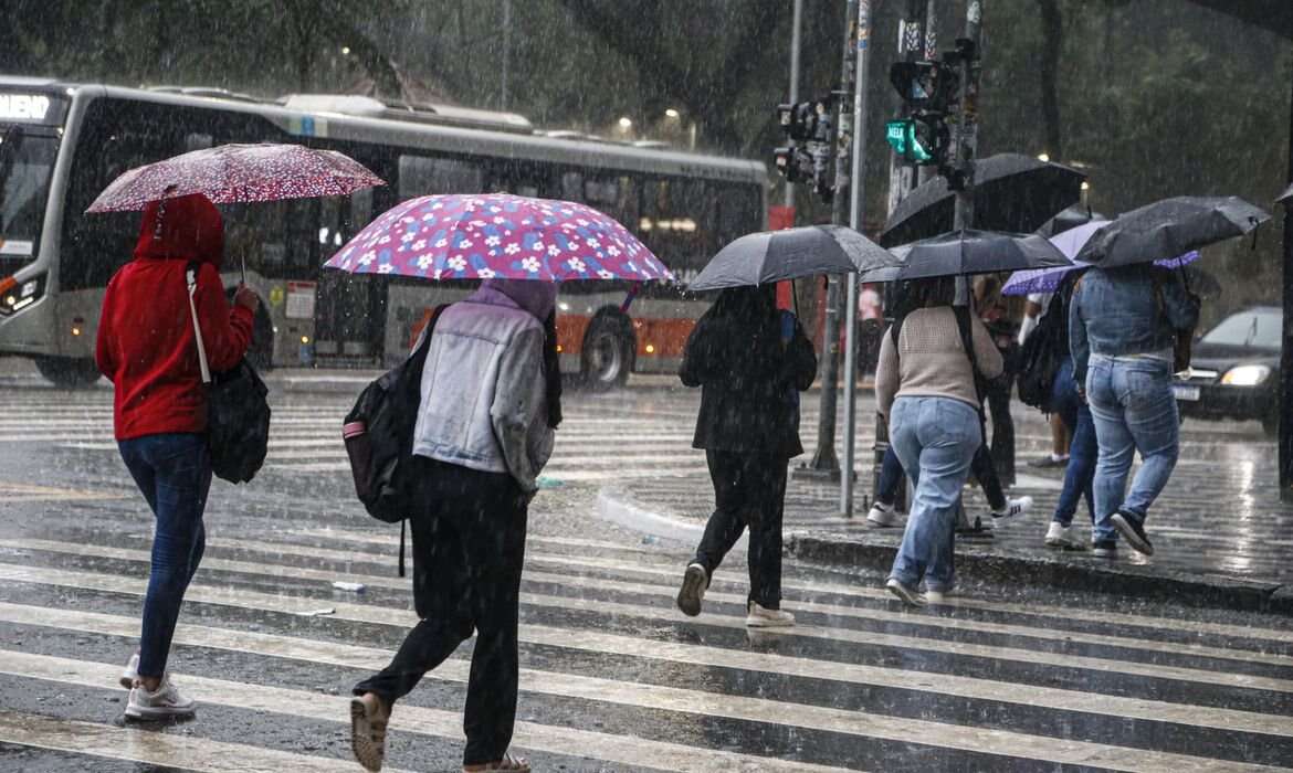 RJ, SP e MG têm alerta vermelho para alagamentos e 14 estados estão sob aviso de perigo para chuvas