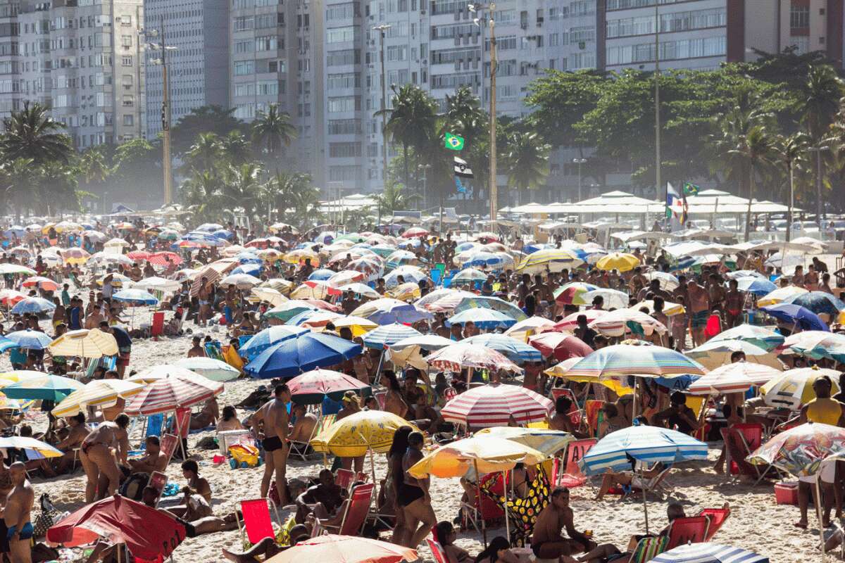 Rio tem tarde de 40ºC e pode ter segunda-feira ainda mais quente