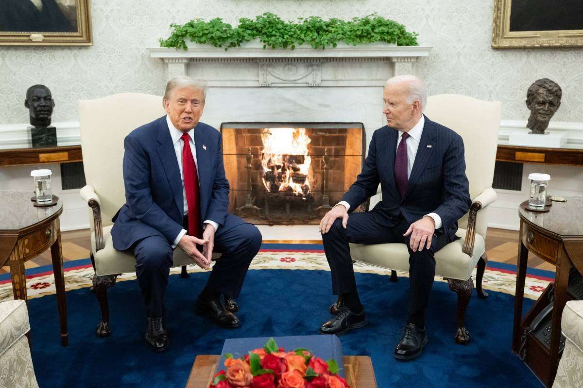 Biden afirma que pediu a Trump que não faça 