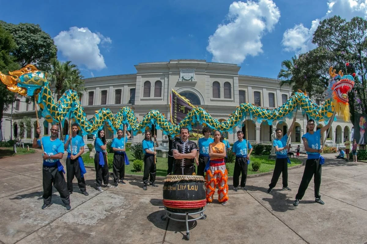 Bússola Cultural: dança do dragão, culinária e Kung Fu no Ano Novo Chinês do Museu da Imigração 