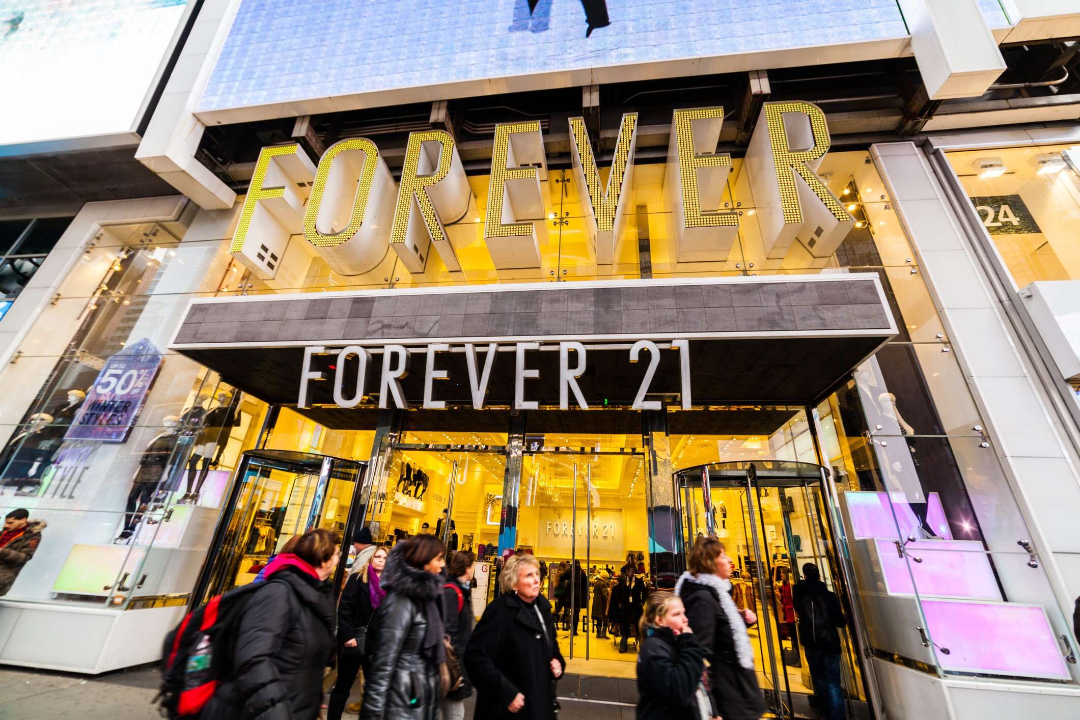 O para sempre acabou? Forever 21 entra com pedido de falência pela segunda vez nos EUA