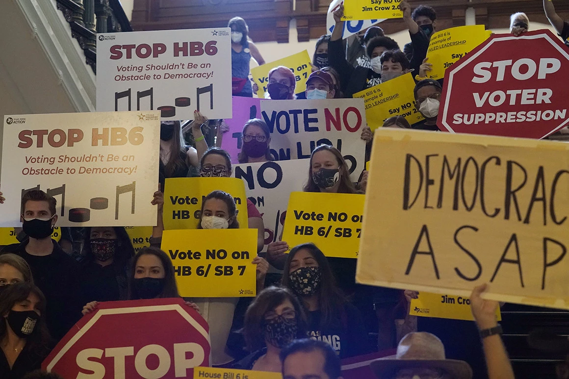 Texas GOP's new voting restrictions on verge of approval
