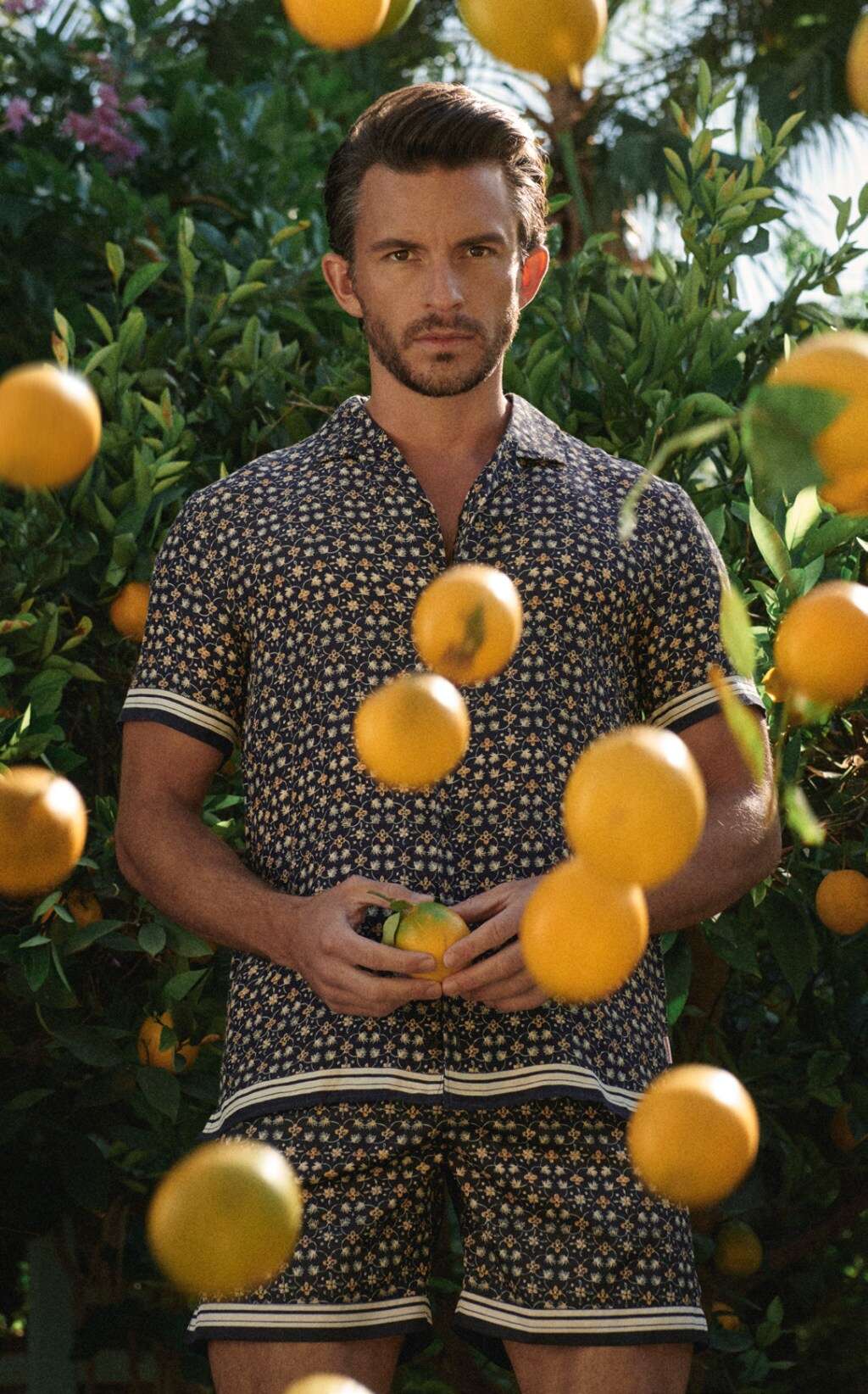 Jonathan Bailey Stars in Orlebar Brown Spring Campaign