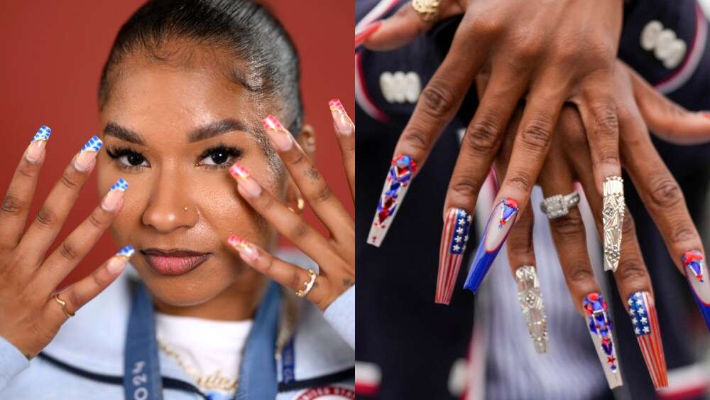 Nail Art Is Trending at 2024 Paris Olympics: Jordan Chiles, Coco Gauff and More Athletes Sporting French Tips, Patriotic Hues and Themed Decals