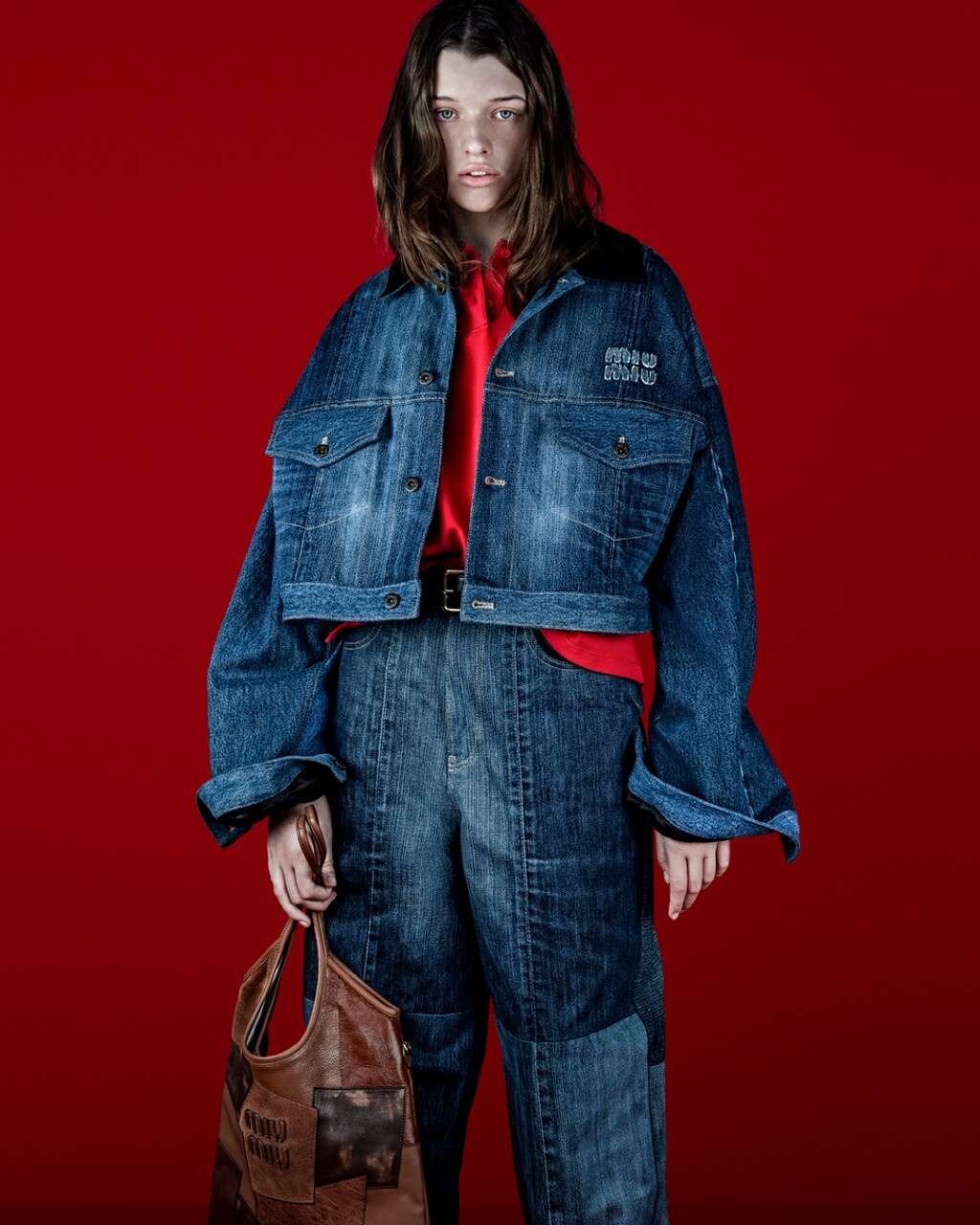 Miu Miu Unveils Denim, Bags Upcycled Collection