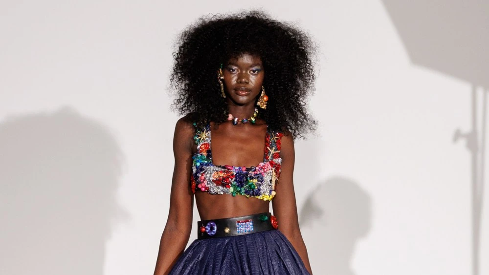 RVDK Ronald van der Kemp Couture Spring 2026: Model Behavior