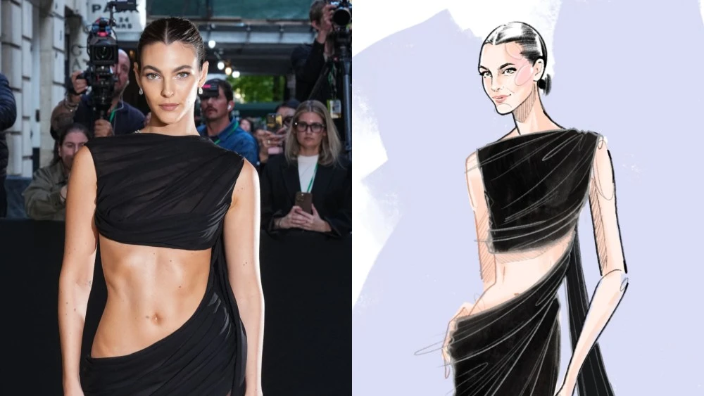 EXCLUSIVE: How Vittoria Ceretti and Wes Gordon Rethought the Met Gala’s ‘Classical Body’ One Drape at a Time