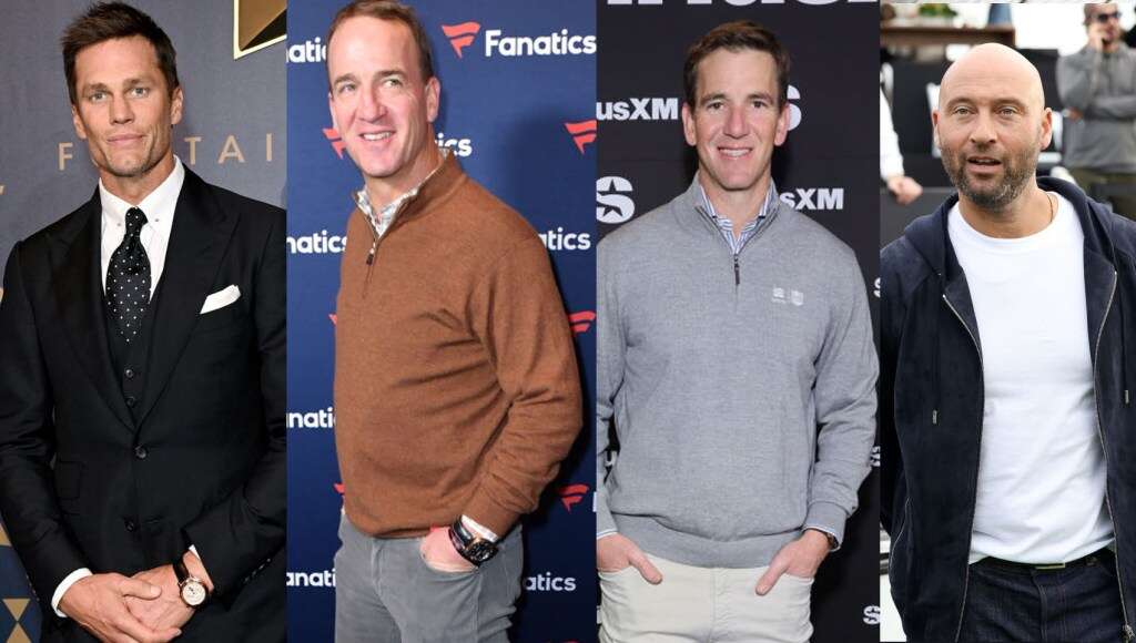 Tom Brady, Eli Manning, Derek Jeter to Appear at First Fanatics Fan Festival in New York This Summer