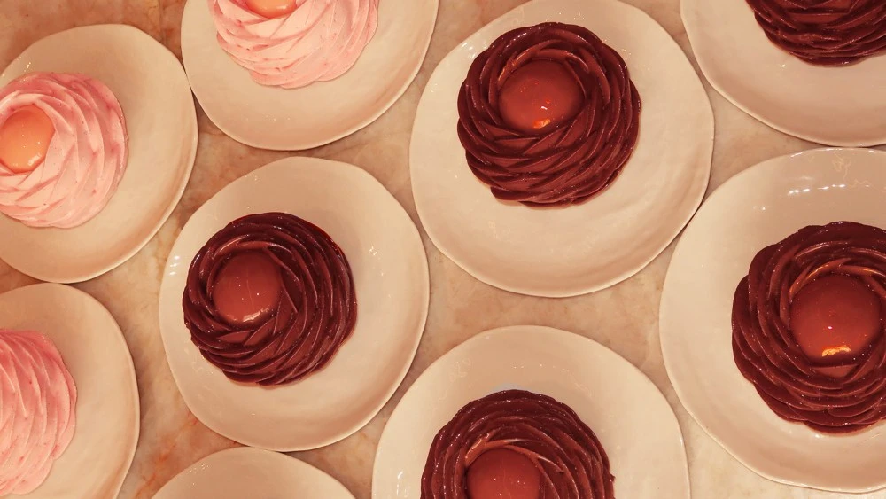 EXCLUSIVE: Gisou, Cédric Grolet Team on Honey-Infused Pastries