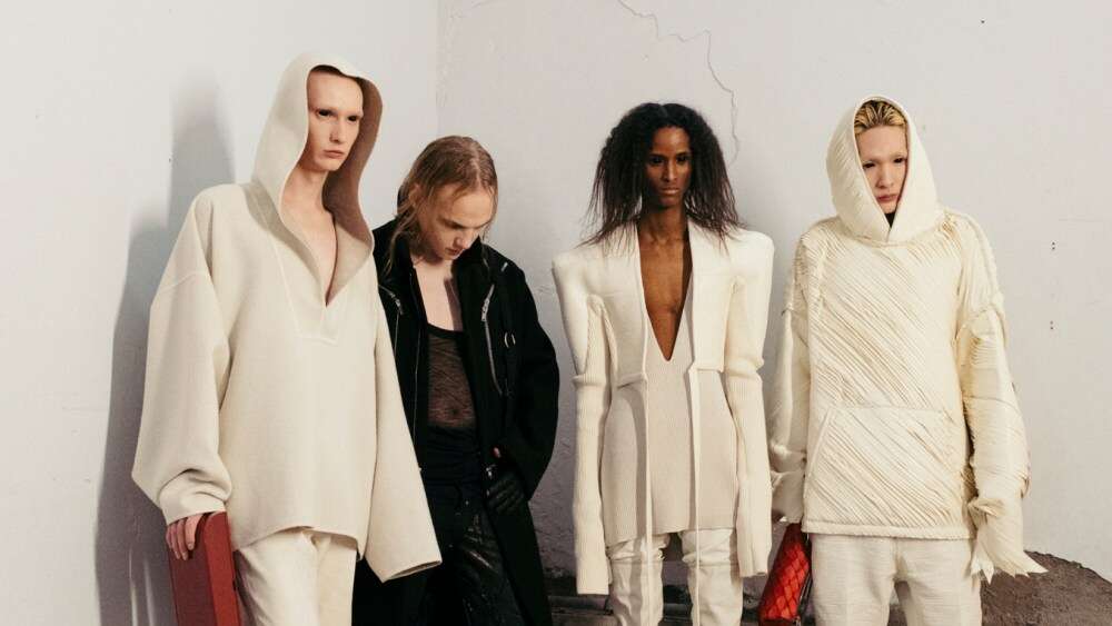 Rick Owens’ Fall 2025 ‘Essentials’ Include Thermals and Bronze Luggage