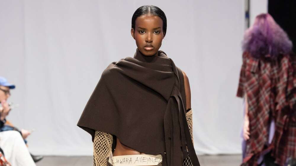 Jawara Alleyne Fall 2025: Raw, DIY Glamor