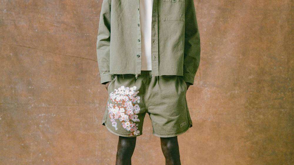 John Elliott Men’s Spring 2025: Telling a Military Tale in Unique Fabrics