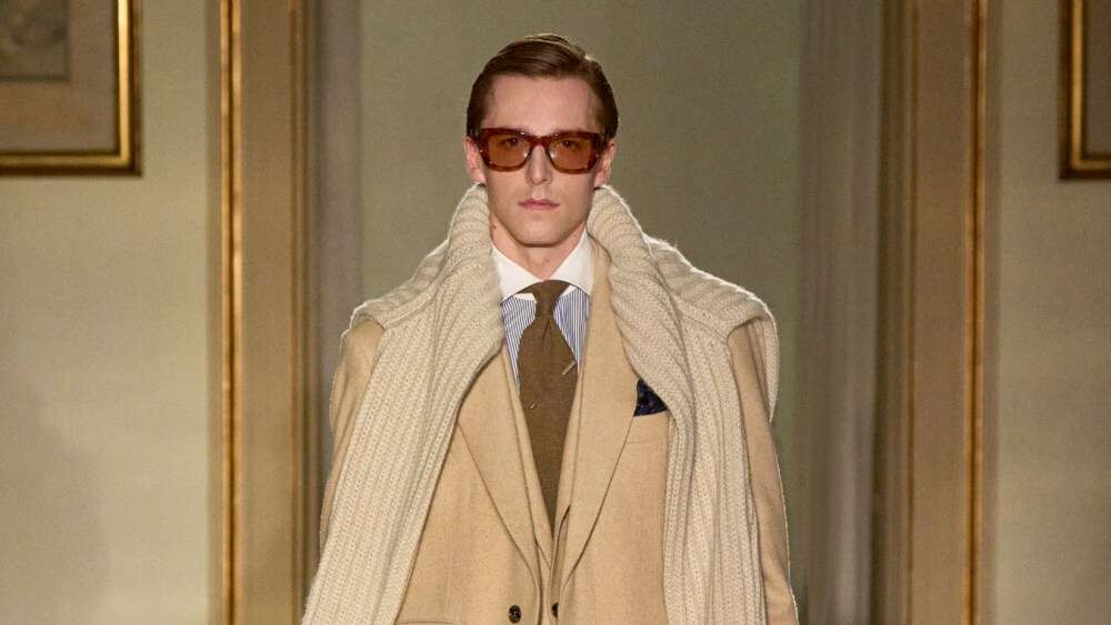 Lucky Blue Smith Closed Dunhill’s Fall 2025 Show