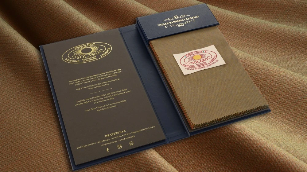 Vitale Barberis Canonico to Produce Harrisons’ Solaro Fabric in Italy