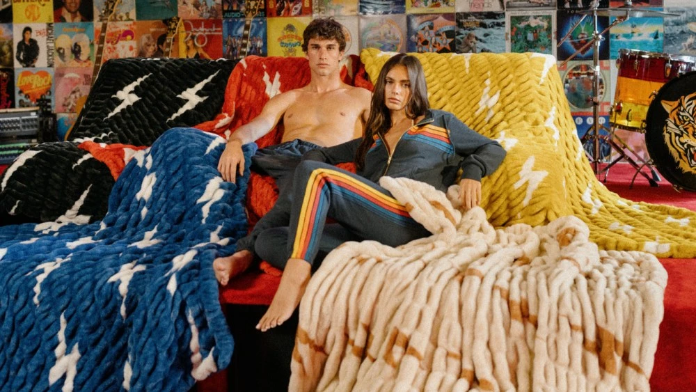 EXCLUSIVE: Lola Blankets, Aviator Nation Team Up