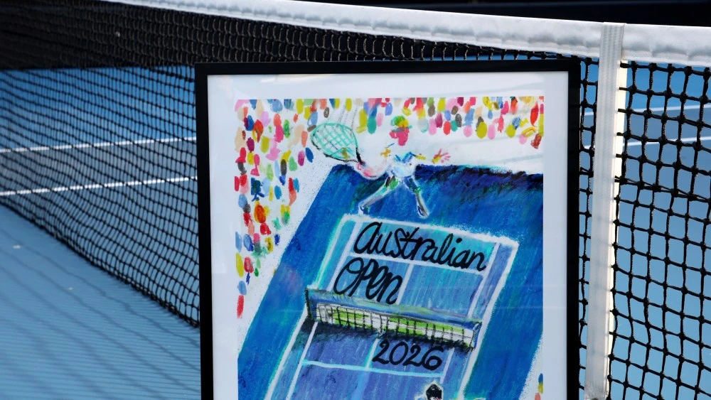 KidSuper Designs First Official Artwork for Australian Open