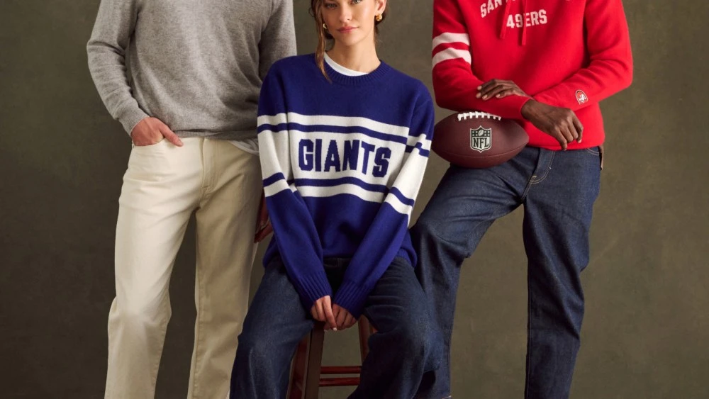 NFL, Naadam Partner on First Licensed Cashmere Collection